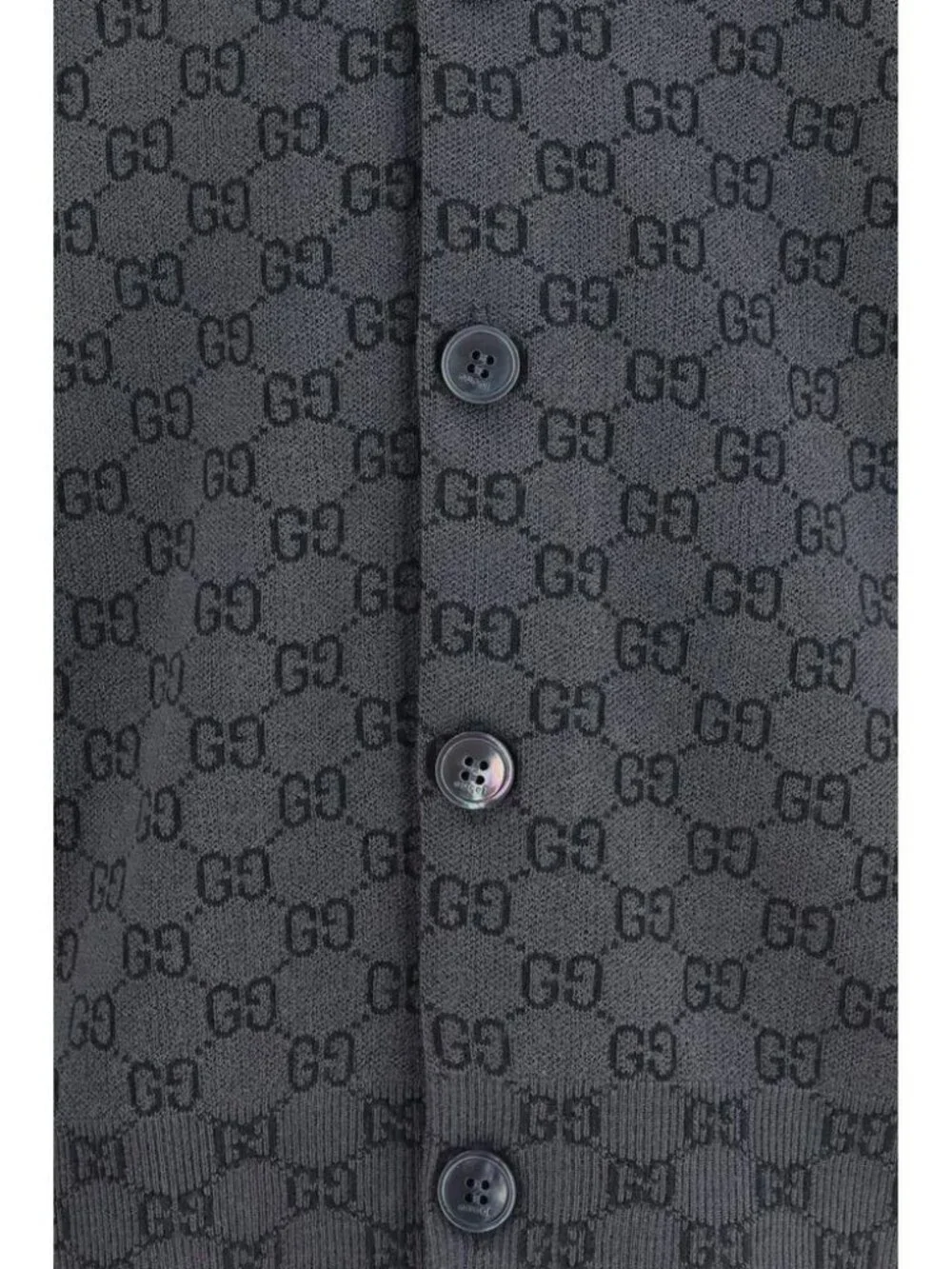 Gucci Gg Wool And Silk Cardigan Tag Size L Men